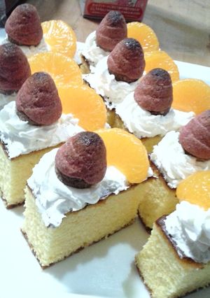 簡単!カステラでケーキ!-レシピのメイン写真