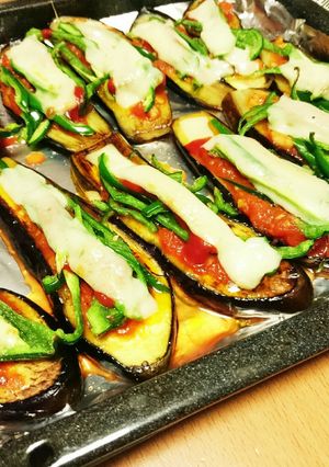■ナスのトマトミートソースチーズ焼き■-レシピのメイン写真