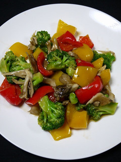 レンジで簡単!温野菜の梅シロップ和え-レシピのメイン写真
