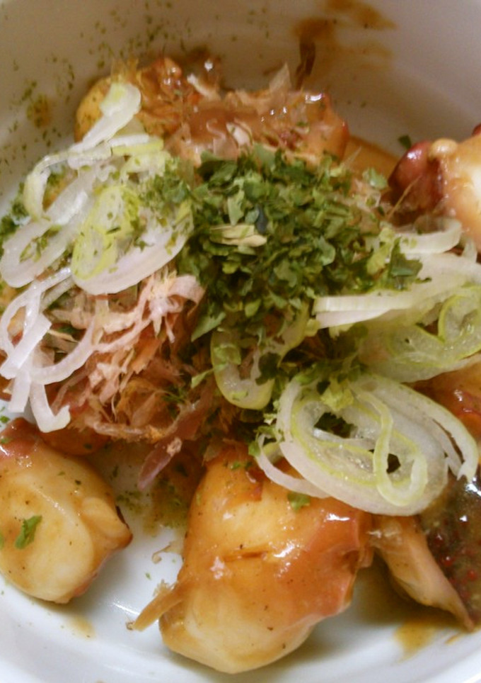 簡単！ タコのマヨ ソース炒め たこ焼風-レシピのメイン写真