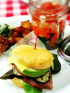 米粉のスコーン♡バーガー-レシピのメイン写真