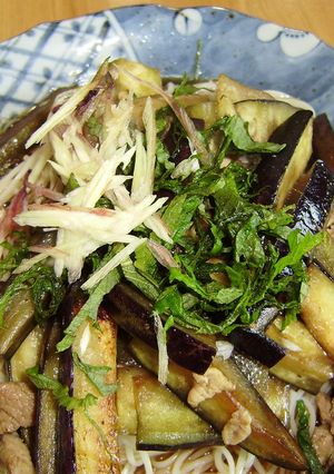 夏の簡単ランチ☆スタミナそうめん-レシピのメイン写真