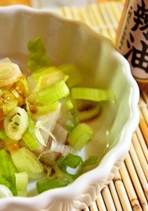 材料３つ和えるだけ！ラー油で即席おつまみ-レシピのメイン写真