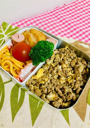 簡単！ひき肉と卵のそぼろ-レシピのメイン写真