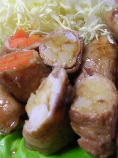 豚さんの野菜巻き巻き照り焼き-レシピのメイン写真