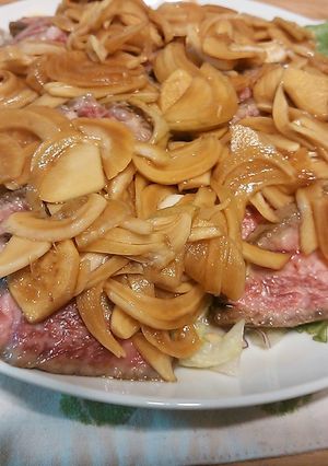 簡単 フライパンで和風ローストビーフ-レシピのメイン写真