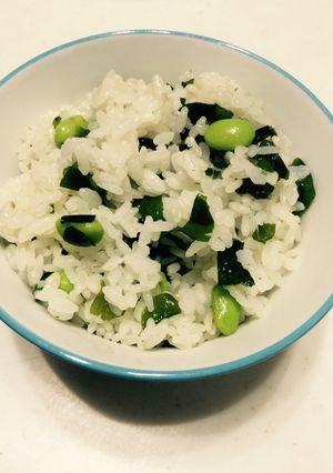 わかめと枝豆の混ぜごはん-レシピのメイン写真