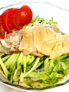 棒棒鶏のっけ「ゴマダレ冷やし中華」-レシピのメイン写真