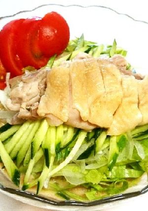 棒棒鶏のっけ「ゴマダレ冷やし中華」-レシピのメイン写真