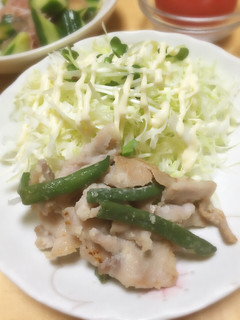 豚肉といんげんの塩麹焼き-レシピのメイン写真