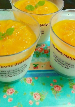 缶詰めのシロップ捨てないで‼ババロア♪-レシピのメイン写真