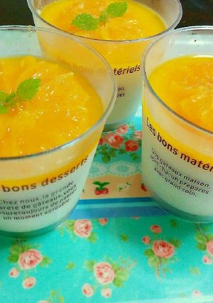 缶詰めのシロップ捨てないで‼ババロア♪-レシピのメイン写真