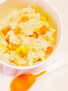 離乳食後期〜 * 野菜炊き込みごはん-レシピのメイン写真