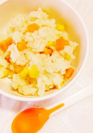 離乳食後期〜 ＊ 野菜炊き込みごはん-レシピのメイン写真
