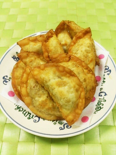 カレーリメイク★カレー揚げ餃子★-レシピのメイン写真