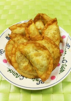 カレーリメイク★カレー揚げ餃子★-レシピのメイン写真
