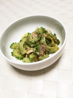 ゴーヤの梅肉和え-レシピのメイン写真
