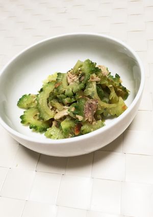 ゴーヤの梅肉和え-レシピのメイン写真