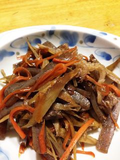 きんぴらごぼう ☆ 牛肉入り!-レシピのメイン写真