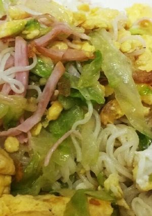 レモンで簡単おいしいそうめんチャンプルー-レシピのメイン写真