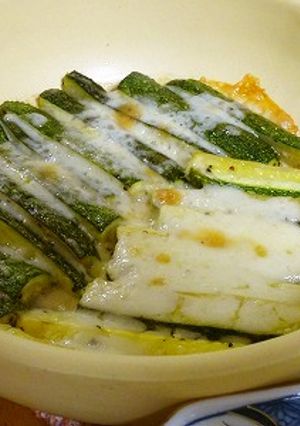 ズッキーニのチーズ焼き-レシピのメイン写真