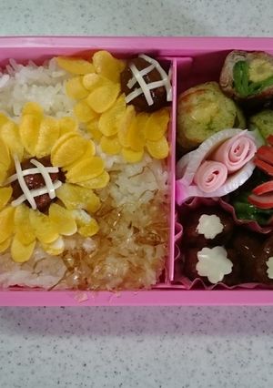 ひまわり夏弁当-レシピのメイン写真