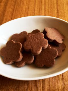 米粉クッキーココア味*小麦・卵・乳なし-レシピのメイン写真