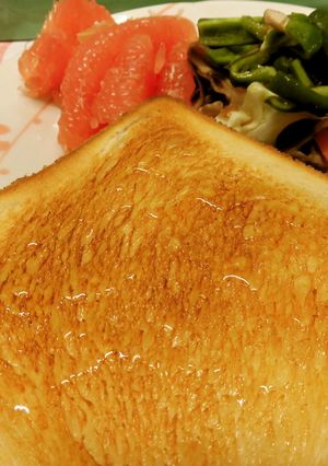 ココナッツオイルでハニートースト♪-レシピのメイン写真