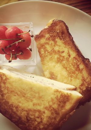 甘くないフレンチトースト☆-レシピのメイン写真
