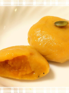 かぼちゃの煮つけリメイク☆かぼちゃ団子♪-レシピのメイン写真