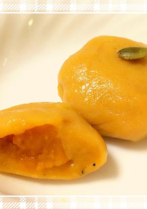かぼちゃの煮つけリメイク☆かぼちゃ団子♪-レシピのメイン写真