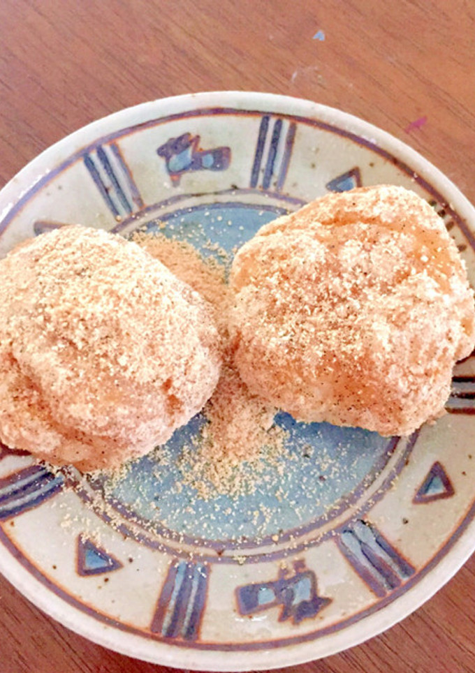 簡単おやつ！もちもちきなこもち♡-レシピのメイン写真
