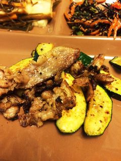 ズッキーニと豚肉の炒め-レシピのメイン写真
