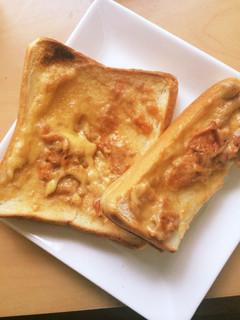 梅干しとマヨごま油のトースト-レシピのメイン写真