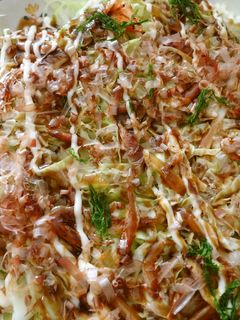 きゃべつのサラダお好み焼き風-レシピのメイン写真