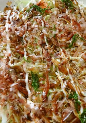 きゃべつのサラダお好み焼き風-レシピのメイン写真