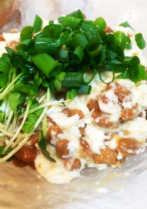 水きりなし♪簡単納豆豆腐-レシピのメイン写真