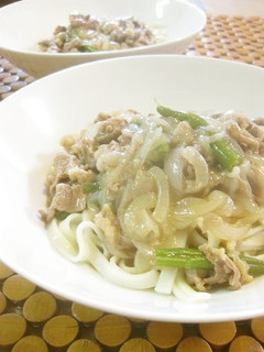オッサンの餡かけ肉うどん-レシピのメイン写真