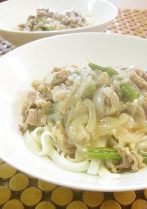 オッサンの餡かけ肉うどん-レシピのメイン写真