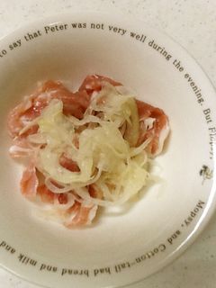 生ハムと玉ねぎのマリネ-レシピのメイン写真