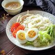 混ぜるだけ☆味噌ラーメン風そうめんつゆ。