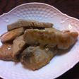 シイラの醤油漬け焼き