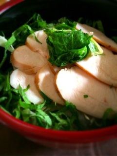 簡単 柔らか!鶏ムネ丼-レシピのメイン写真