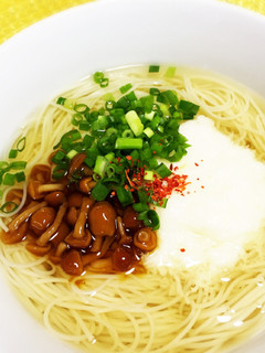ふんわりとろろん☆にゅうめん-レシピのメイン写真