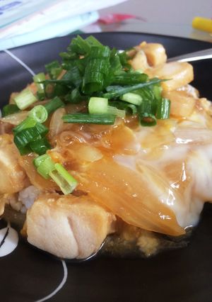 ササミで甘めの親子丼500kcal-レシピのメイン写真