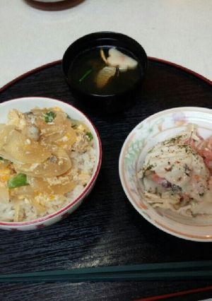 血管ダイエット食393(深川親子丼)-レシピのメイン写真