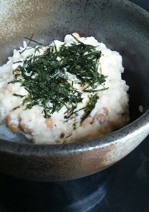 納豆＋豆腐＝なんちゃってとろろご飯☆-レシピのメイン写真