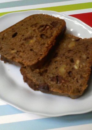 簡単！バナナチョコナッツケーキ-レシピのメイン写真