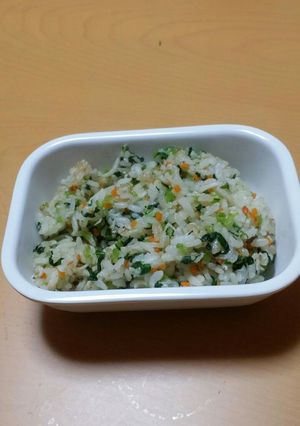 離乳食完了期のしらすチャーハン-レシピのメイン写真