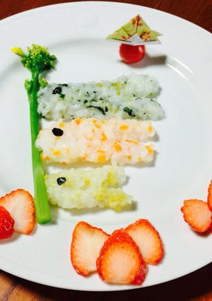 離乳食後期 端午の節句プレート-レシピのメイン写真